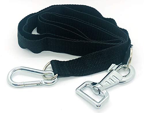 DM2019 Führhalter Abstandhalter Expander Fahrradhalter Fahrradleine für Hund Biker Set