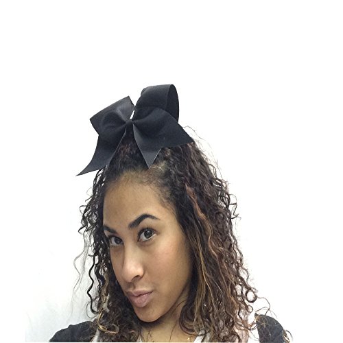 Chosen Bows Big Classic Cheer Bow, Black