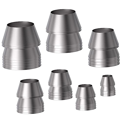 CANIGHT 7pièces Cales Fer pour Renforcer Poignées De Marteau Outils De Réparation pour Menuisiers Et Constructeurs