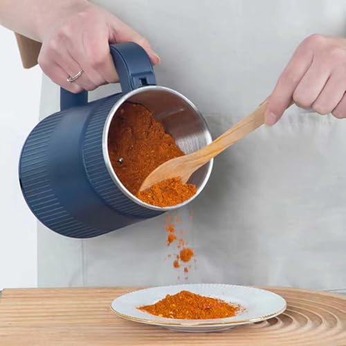 Yolispa Kaffeemühlen Elektrisch Gewürz und Kaffee Mühle, Multifunktional Coffee grinder Zertrümmerung Maschin, Haushalt Kleine Pulvermahlmaschine für Kaffeebohnen, Nüssen, Gewürzen und Körnern