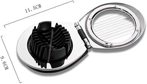 Egg Slicer Egg Cutter Egg Wedger For Hard Boiled Eggs ,Stainless Steel Wire With 3 Slicing Styles #TOP2