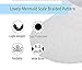 Beach Hats for Women - Fashion Sun Visor Hats with UV Protection, White Visor