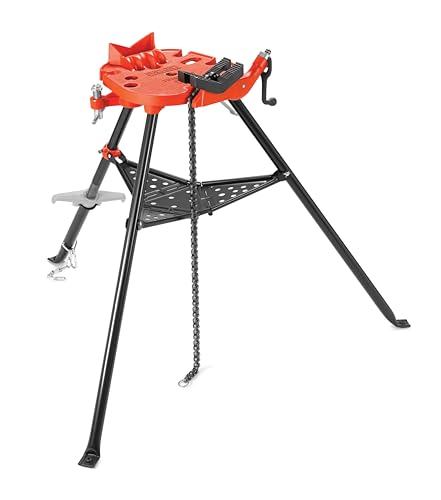 Image of Ridgid 40130 Portable Tristand Yoke Pipe Vise