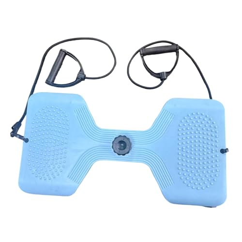 Fenteer Tabla de torsión de Cintura con Capacidad de 150 kg, máquina de Ejercicios Abdominales para Hombres, Azul
