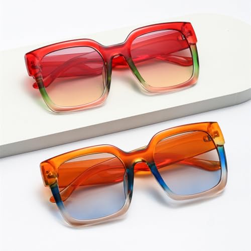 Lunettes de soleil rétro dégradées pour femmes idéales pour vos terrasses et plages