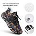 Colorful Rooster in Galaxy Men's Running Shoes Lightweight Walking Shoe Breathable Sneaker 10women/7.5men（EUR41）