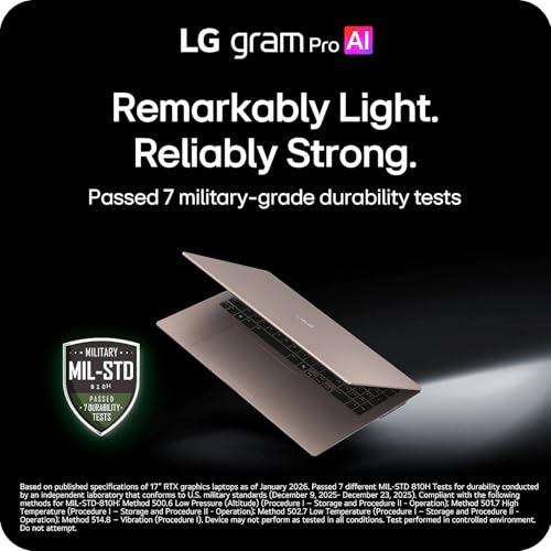 Image of LG gram Max 17 Touchscreen Laptop, Intel Ultra 7 355, 32GB DDR5, 1TB SSD