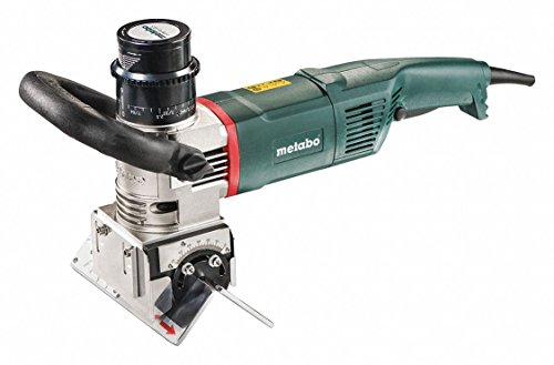 Image of Metabo 5 /8-Inch Metal Beveling Tool, 12,000 RPM, 14.2 AMP w /Lock-on, Electronics, KFM 16-15 F, 601753620, Green
