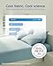 REST® Evercool®+ Sheet Set, 4 PCS, Cooling Sheets Designed for Hot Sleepers and Night Sweats, Knitted with Noble‘s Ionic+ Self-Cleaning Silver Yarns, Ivory, King