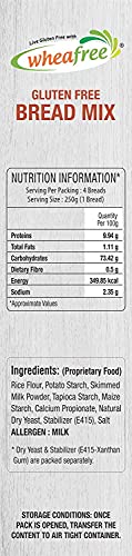 Image of Wheafree Gluten Free Bread Mix (1Kg) + Gluten Free Corn Flour (200g) Combo Pack