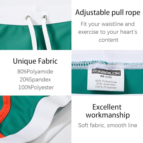 Mens Bikini Underwear Swimwear Briefs Sexy 3D Pouch Swim Low Waist Underpants with Drawstring4