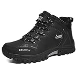 2026 Zapatos de lluvia, elegantes botas cortas cálidas, zapatos de viaje al trabajo, zapatos de goma de cocina fáciles de limpiar, polainas de agua duraderas para exteriores (White, 44), Negro , 46