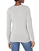 Amazon Essentials Women's Long-Sleeve Lightweight Crewneck Jumper (Available in Plus Size), Light Grey Heather, L #2