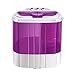 WSJTT Compatto Portatile Mini Twin idromassaggio 13kg Lavatrice capacità con centrifuga, Leggero Piccola Lavanderia Rondella for Appartamenti, stanze dormitorio, Camper