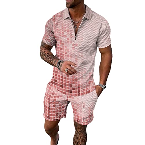 Ensemble d'été homme hawaïen pour rester au frais