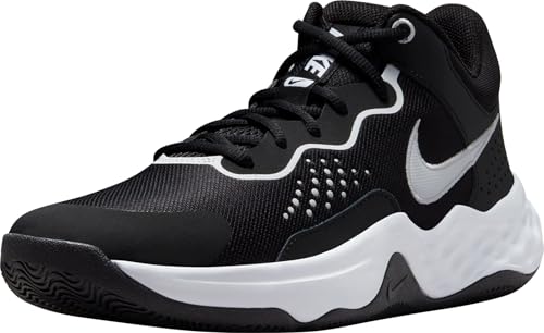 Nike Mens Fly by Mid 3 Sport Fitness Basketball Shoes B/W 10 Medium (D) Black/White