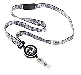 Scroll Ribbon Lanyard w Framed Reel
