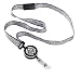 Scroll Ribbon Lanyard w Framed Reel