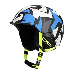 Cmp Casco Da Sci E Snowboard Xa-4, Unisex – Adulto, River-Yellow Fluo, M, River-Yellow Fluo