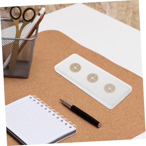 Caja transparente para monedas Vaguelly con capacidad amplia miniatura 5