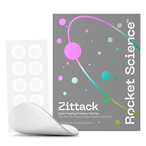 Zittack Hydro Healing Acne Patches- Hydrocolloid Pimple Patch Spot Treatment (1 PackK/20 Count) Tea Tree Infusion, Absorbing Cover, Invisible Problem Patch, Facial Sticker