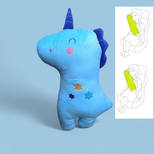 Image of Kids car Supporter Seat Belt (Blue)