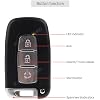 EASYGUARD EC009-K-L PKE car Alarm Remote Start keyless Entry Push Start Button Shock Alarm Warning for dc12V Cars