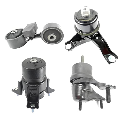 ADVANCE IGNITION Engine Motor and Automatic Transmission Mount Set of 4PCS Compatible with Toyota 07-09 Camry 2.4L 2007 2008 2009 4274 4288 4295 62009