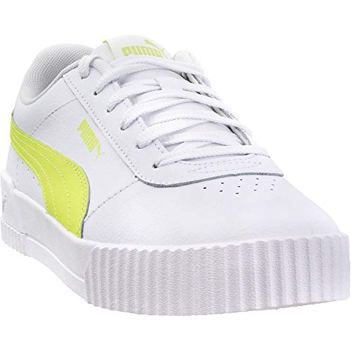 Image of Puma Carina 2.0 Synthetic Leather Lace Up Women's Sneakers