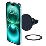 iOttie Veloxマグネティックカーマウントエアベント電話ホルダー。iPhone 12, iPhone 13, iPhone 12/13 Mini, pro, ProMax を含む MagSafe iPhoneと互換性があります