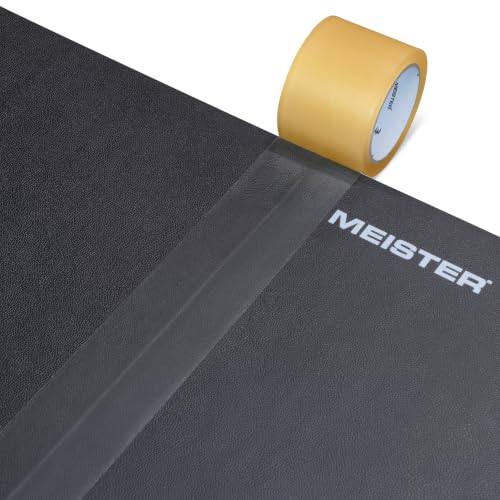 Image of Meister Premium Mat Tape for Wrestling, Grappling and Exercise Mats - Clear - 3 inch x 84ft - 1 Roll (1095MT6M3N)