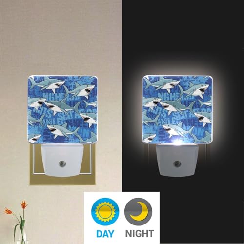 Lámpara de noche LED sensor para niños color azul multicolor miniatura 5