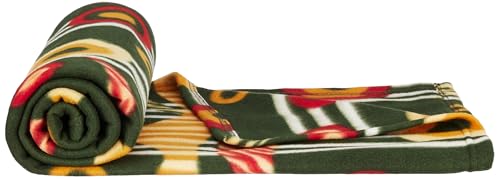 Image of amazon basics Single Bed Sized Fleece Blanket | All Season Blanket, Assorted