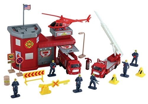 motormax fire station playset