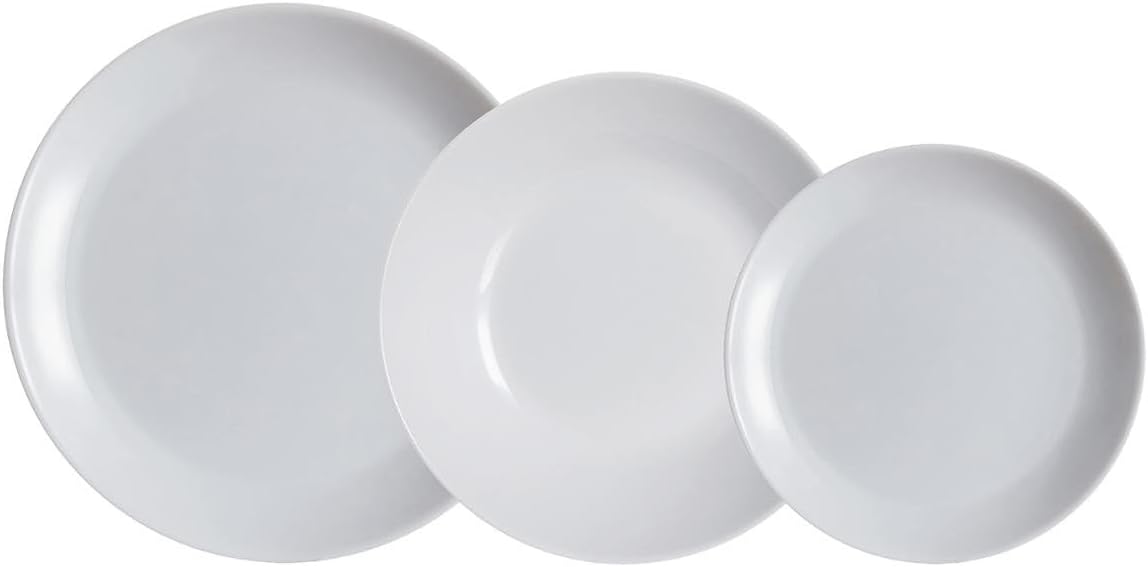 – 736649 Arc Diwali Dinner Set, Opal,Grey,18-Piece
