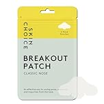 SKIN CHOICE Pore Strips - Breakout Patch Classic Nose Hydrocolloid Patches to Unclog and Shrink Pores, Nose Patch Absorbs Oil, Pimple Spot Blackhead Remover, Vegan (5 Count)