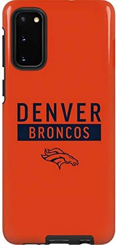 Skinit Pro Phone Case Compatible with Galaxy S20 - Officially Licensed NFL Denver Broncos Retro Logo Design