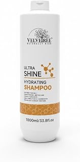 VELVETREE ULTRA SHINE Hydrating Shampoo 1000ml | Keratin & Wheat Protein Formula for Dry, Damaged, and Color Treated Hair... Price In India