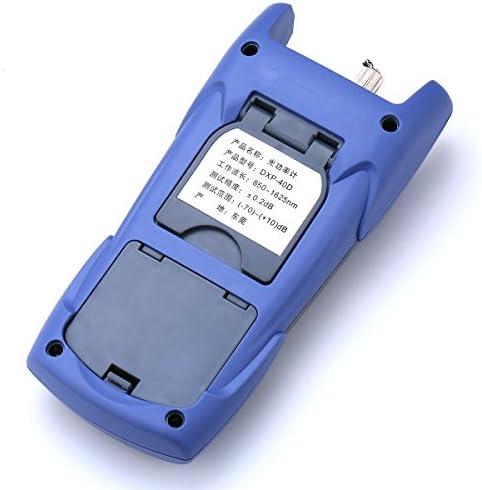 30KM Fiber Optical Power Meter with Aluminum Visual Fault Locator FC-LC Adapter Fiber Optic Cable Tester Checker Test Tool for CATV Telecommunications Engineering Maintenance