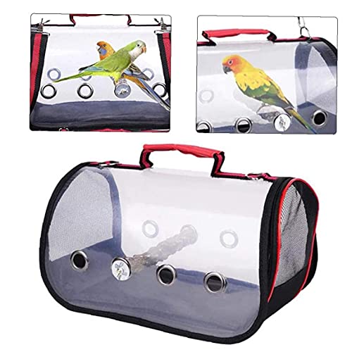 Lichtgewicht vogeldrager, vogel reiskooi papegaai papegaaien reiskooi ademende huisdier vogels tas rugzak met… - Afbeelding 5