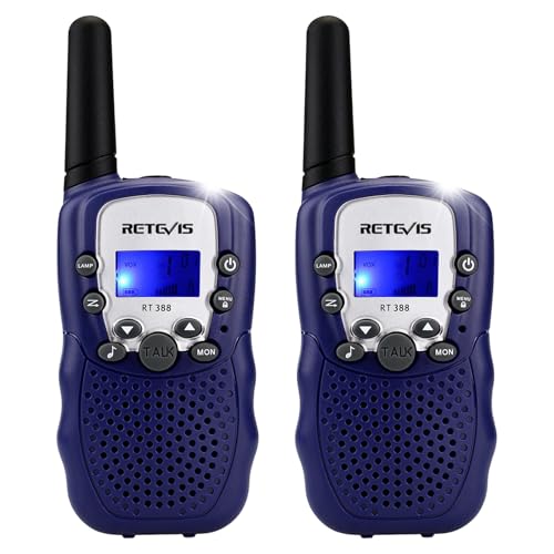 Retevis RT388 Walkie Talkie Bambini, Torcia VOX a Lungo Raggio...