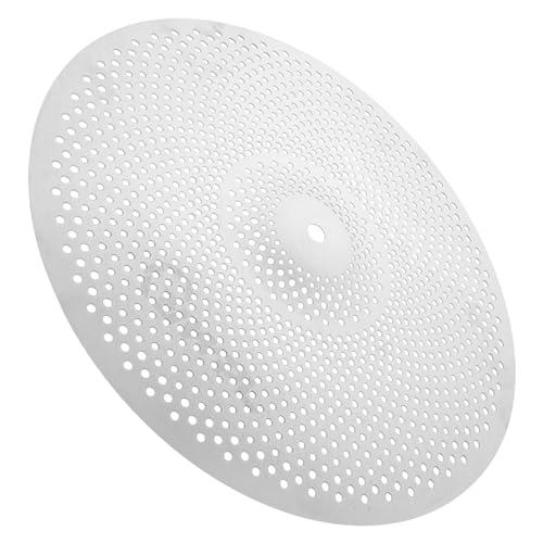 HANABASS Drum Set Cymbal Replacement Quiet Brass Mute Cymbal Realistic Crash Sound Low Volume Drum Accessory