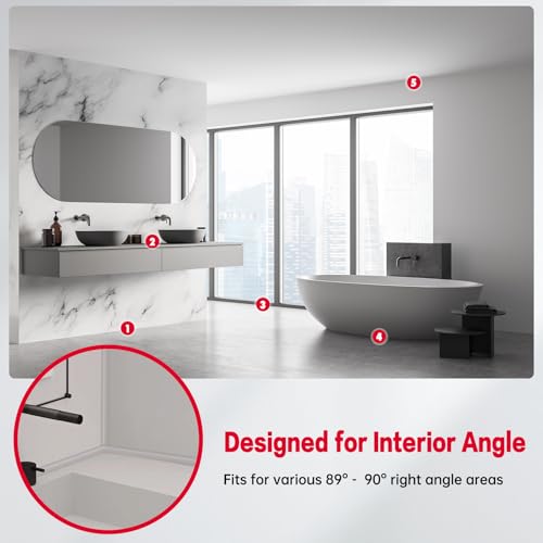 Moulure flexible quart de rond contre les infiltrations d'eau et écarts de plinthes