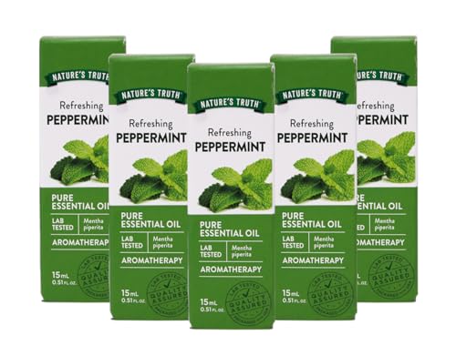 Aceite Esencial de Menta Nature's Truth 0.51 FL OZ - Pack 5 miniatura 1
