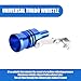 ijuicy 2 PCS Car Turbo Whistle, Exhaust Muffler Pipe Whistle, Turbo Sound Whistle Exhaust Muffler, Aluminum Car Turbo Sound Simulator, Universal Modification Accessories for Most Cars (Blue #M)