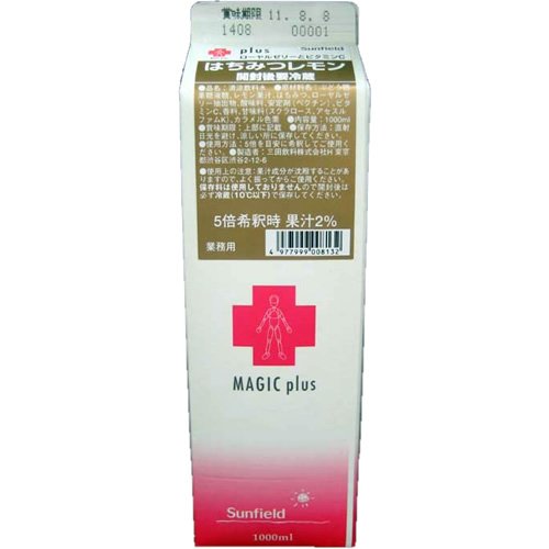 カクテルマジック 三田飲料 +ローヤルゼリーとビタミンC はちみつレモン 1000ml