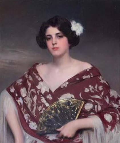 Art Tableau Portrait de Julia insuffle l'élégance catalane