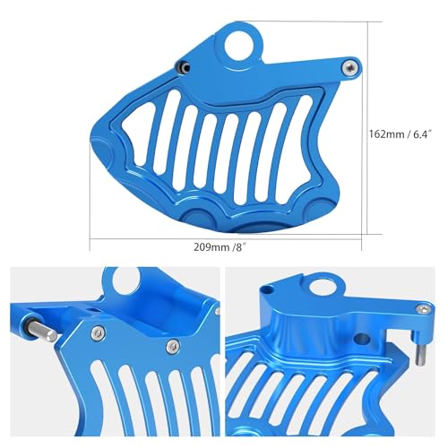 Protection étrier moto Husqvarna FE 450 pour éviter les bris de frein avant