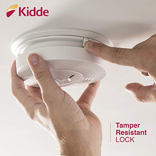 4 Pack Kidde 21026043 Battery-Operated(Not Hardwired) Combination Smoke/Carbon Monoxide Alarm with Voice Warning KN-COSM-BA