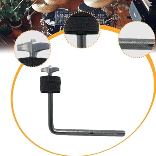 Brazo Extensor para Soporte de Platillos, Abrazadera Profesional para Batería, Soporte en Forma de L para Instrumentos Musicales - Estilo A miniatura 4